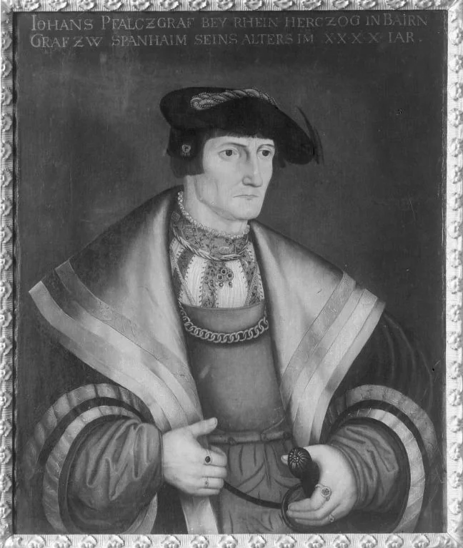 Pfalzgraf Johann II. von Simmern-Sponheim, detail