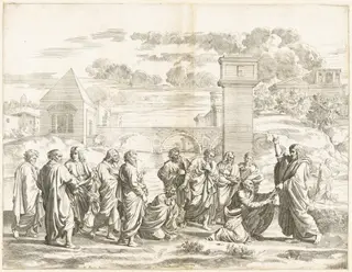 Ordination, by Jean Dughet, ink, 1650