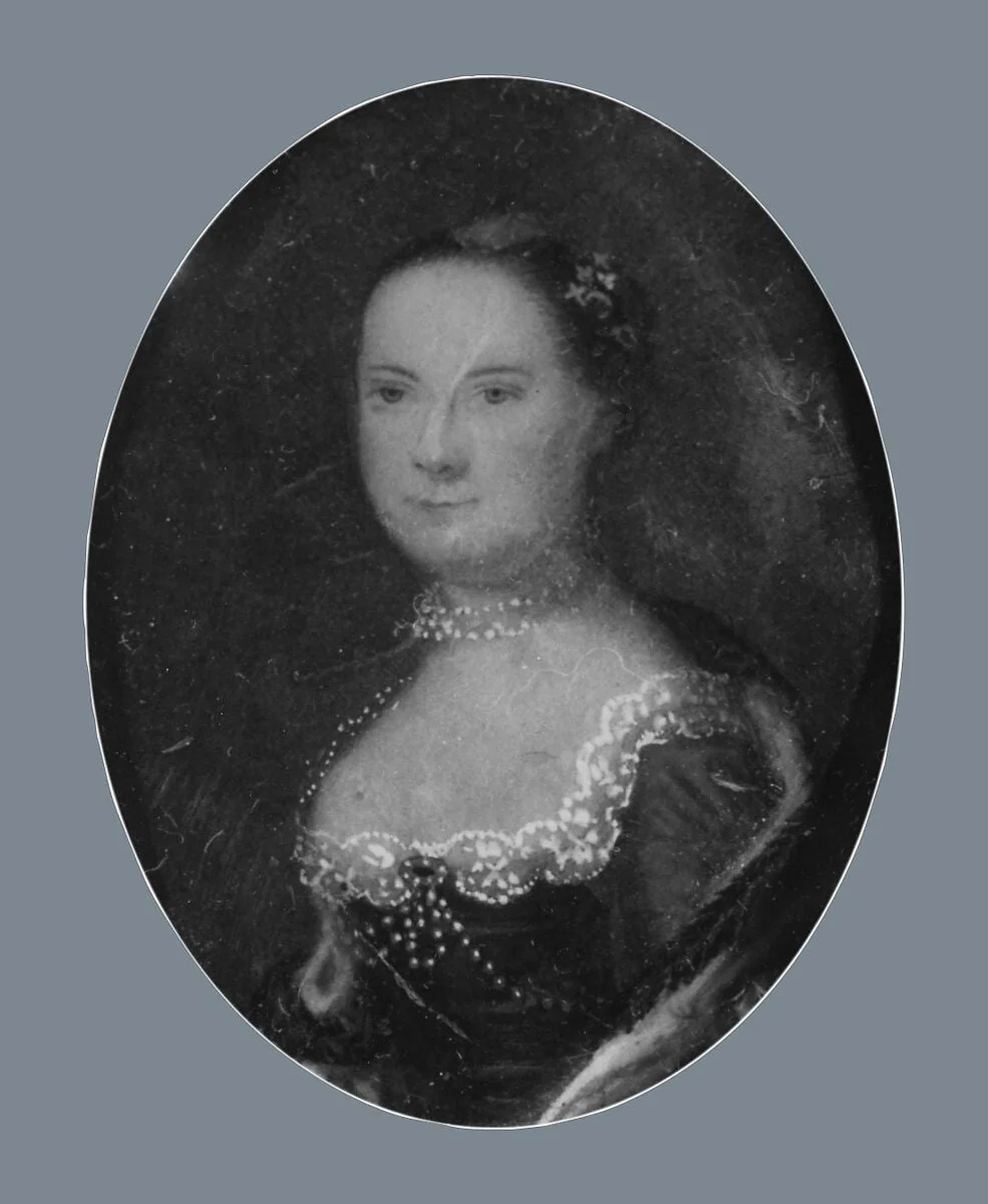 Mrs. Henry Pratt (Rebecca Claypoole), detail