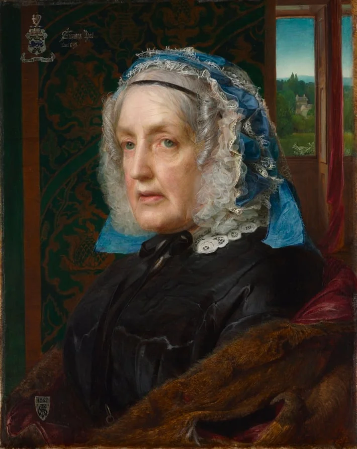 Susanna Anderson Rose, detail