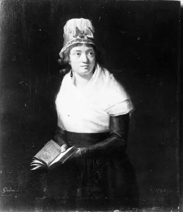 Madame Grobon mère du peintre, detail