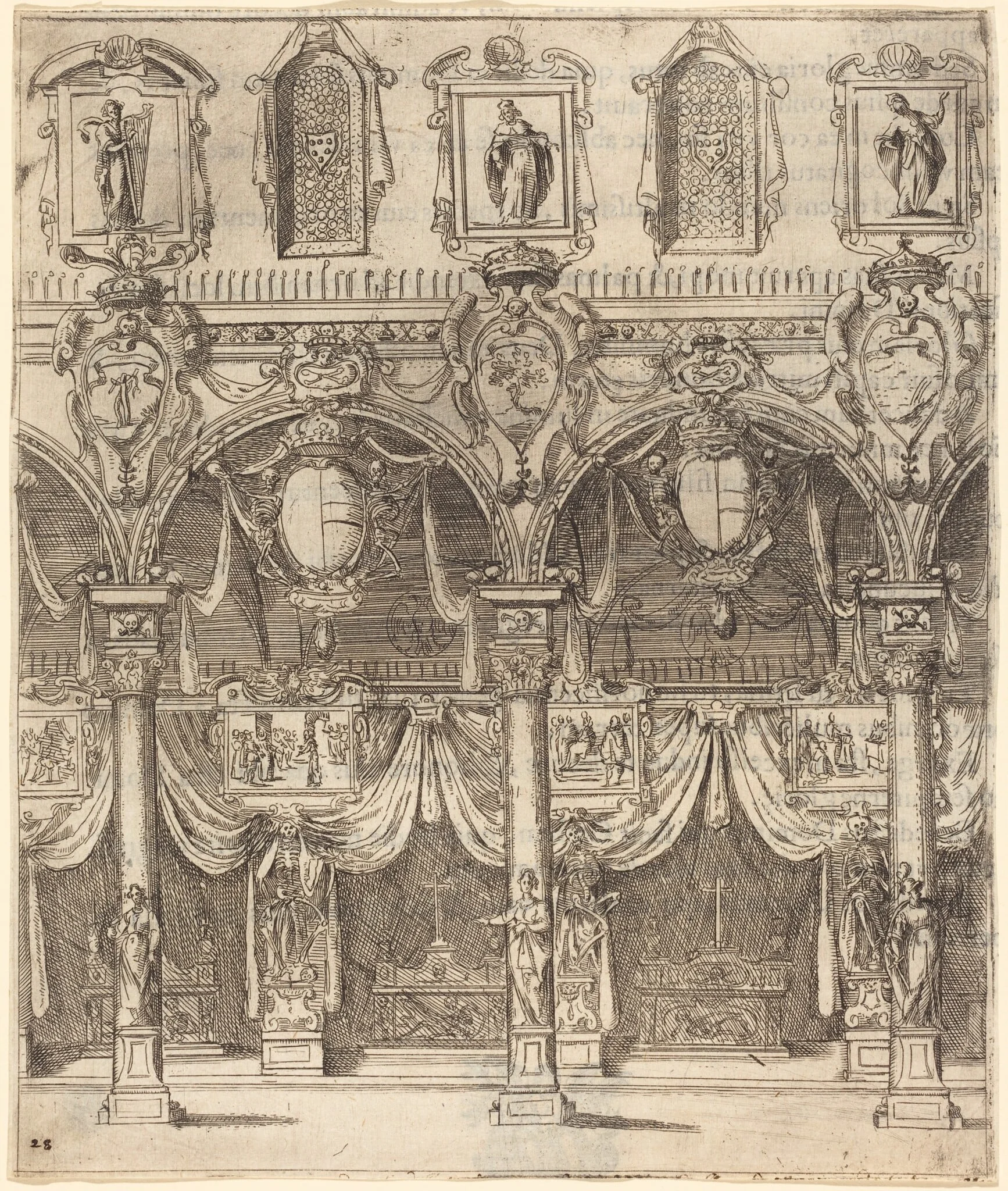 Side Aisle of San Lorenzo, Florence, detail