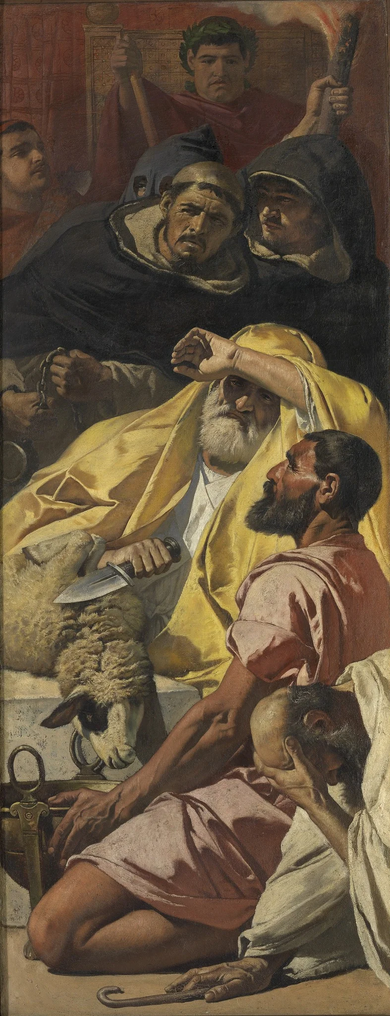 The Oppressed, the Inquisitors, the Idolaters, detail
