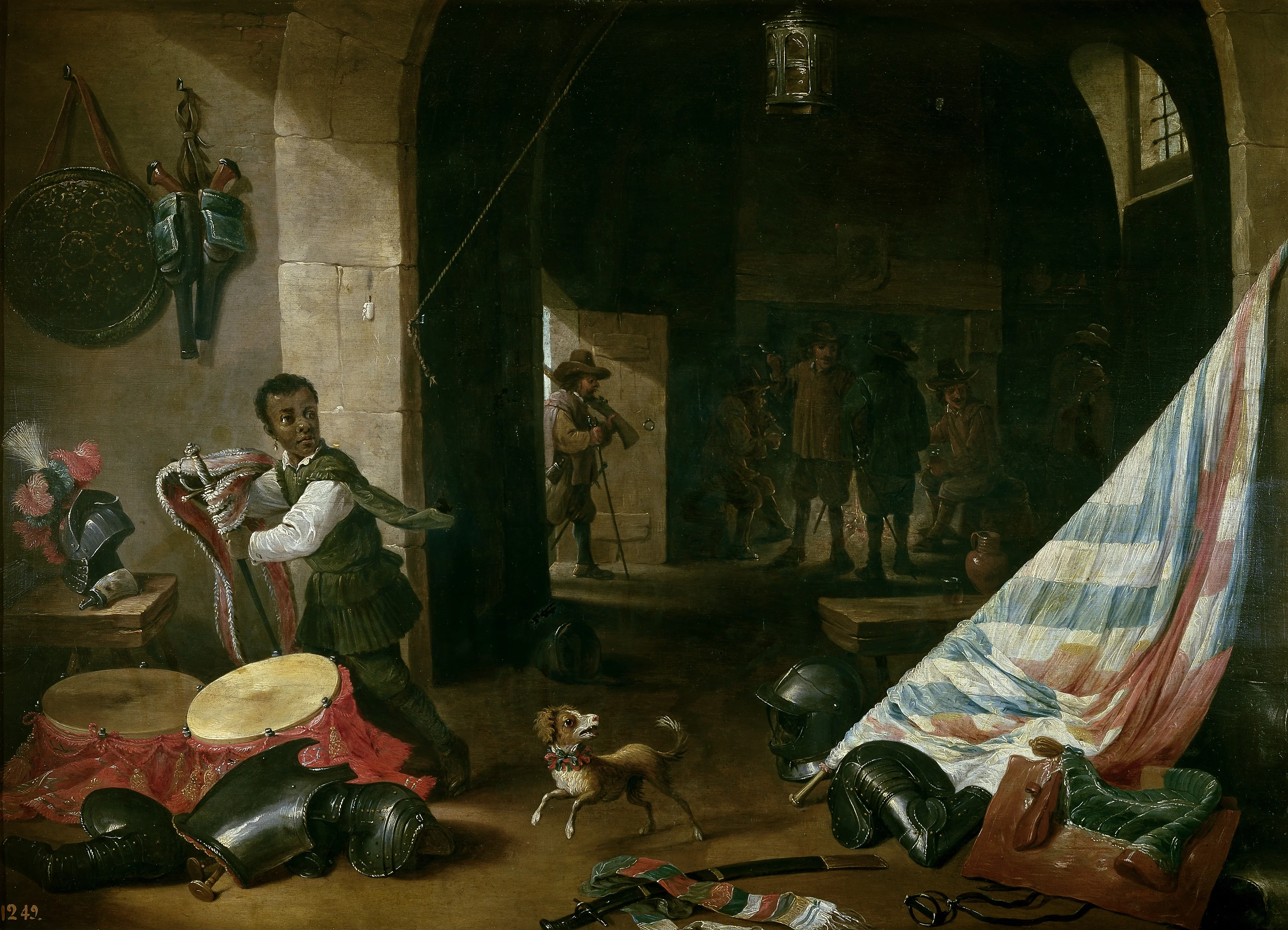 Le Corps de Garde, detail
