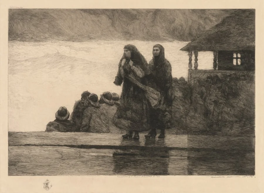 Perils of the Sea, detail