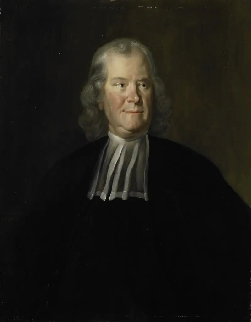 Portrait of the Physician Herman Boerhaave, Professor at the University of Leiden, by Cornelis Troost, oil, 1735