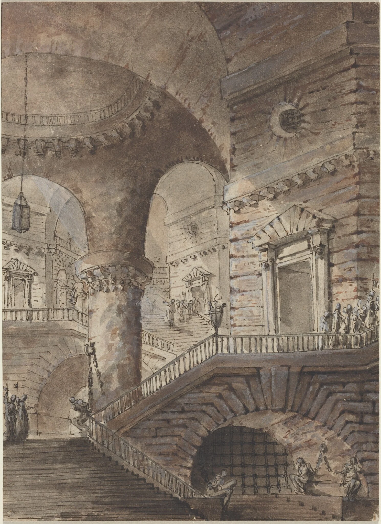 Roman Prison, detail