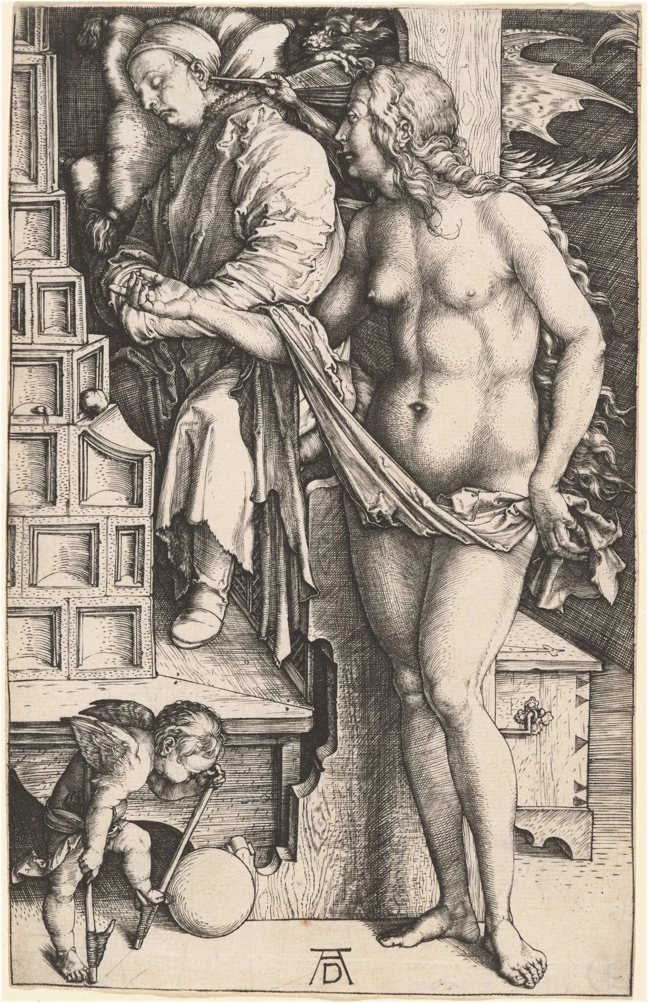The Dream of the Doctor (Temptation of the Idler), detail