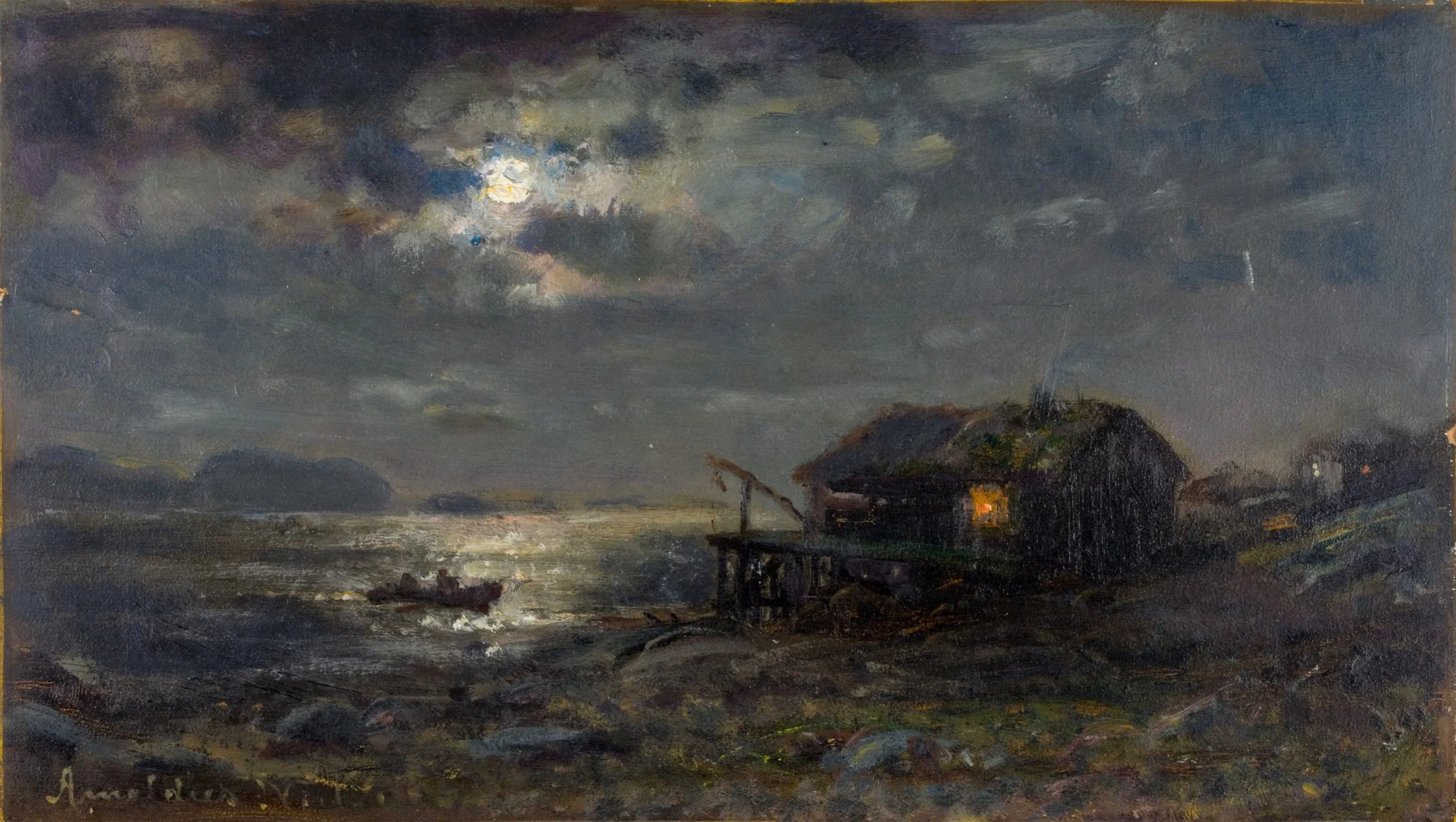 Måneskinn, Kinn, detail