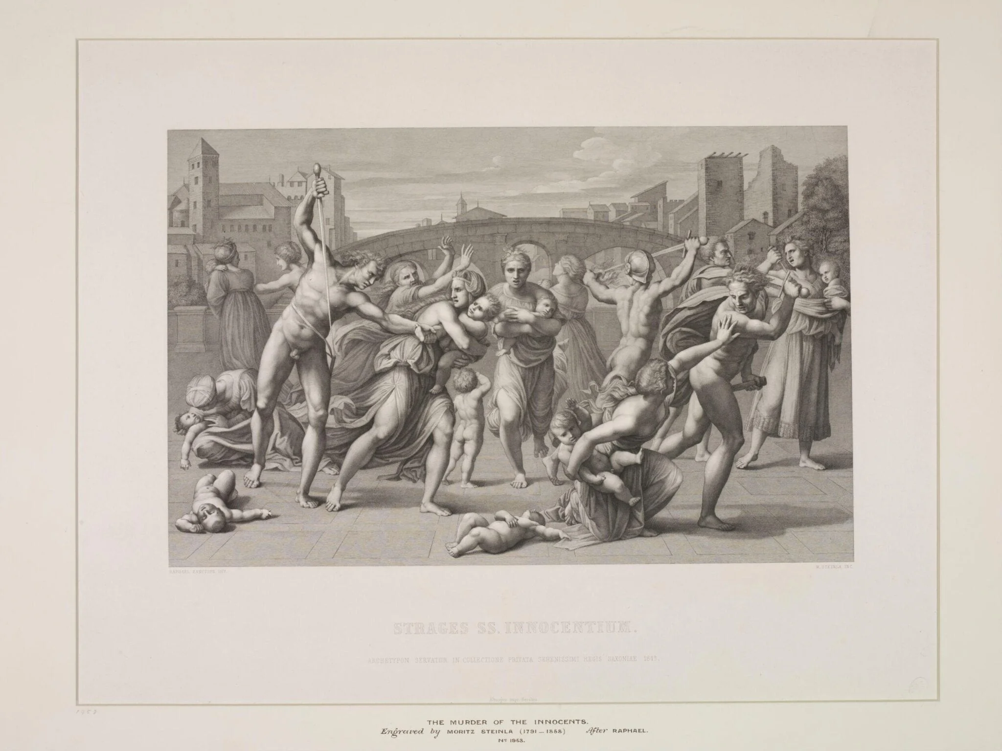 The Massacre of the Innocents, detail