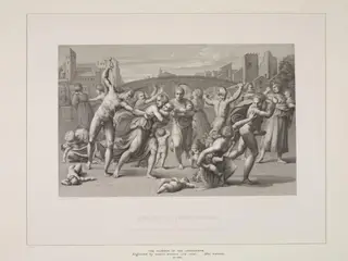 The Massacre of the Innocents, by Franz Anton Erich Moritz Steinla, 1850