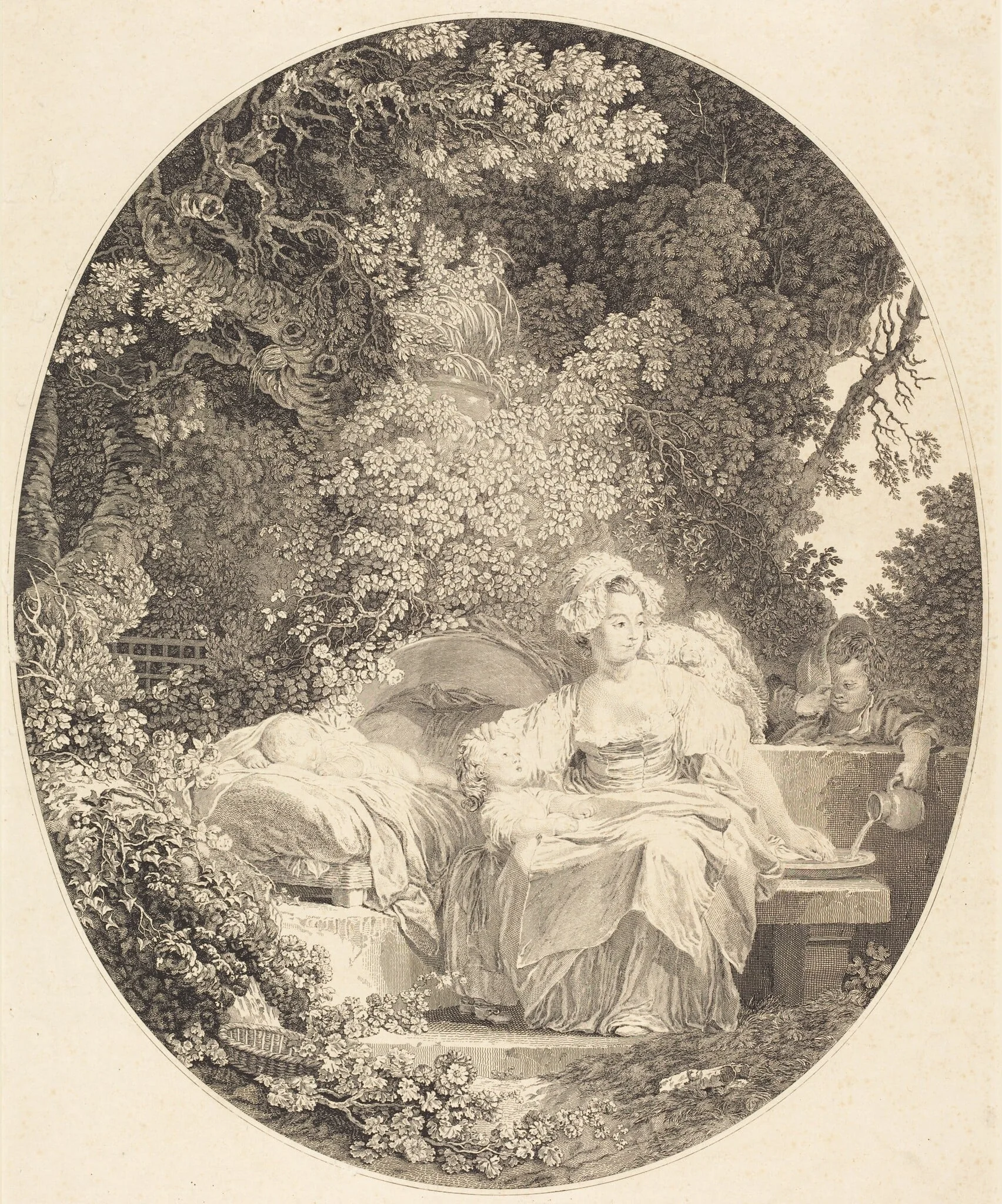 La Bonne Mère, detail