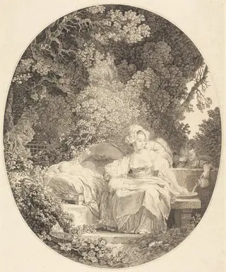 La Bonne Mère, by Nicolas Delaunay, ink, 1779