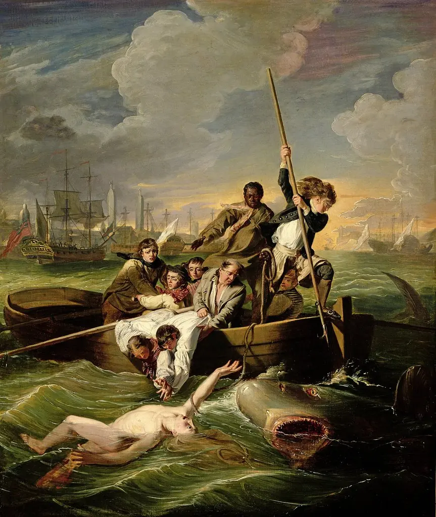 Watson and the Shark, by John Singleton Copley, oil, 1792
