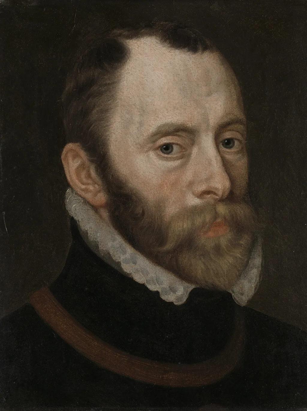 Portrait of Philippe de Montmorency, Count of Hoorne, Admiral of the Netherlands, Member of the Council of State, by Antonis Mor, oil