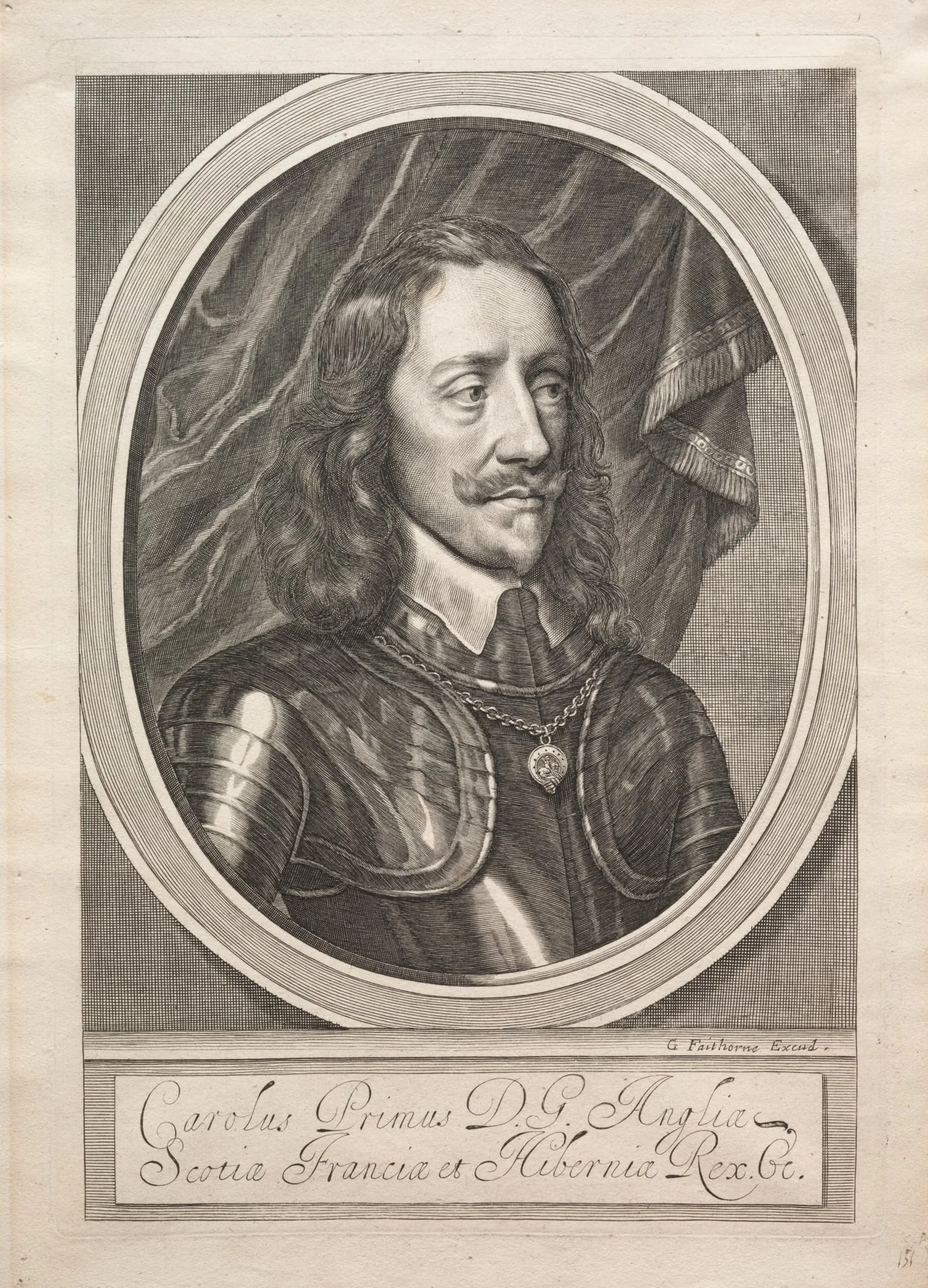 Charles I, detail