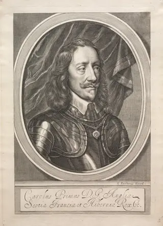 Charles I, by William Faithorne, 1658