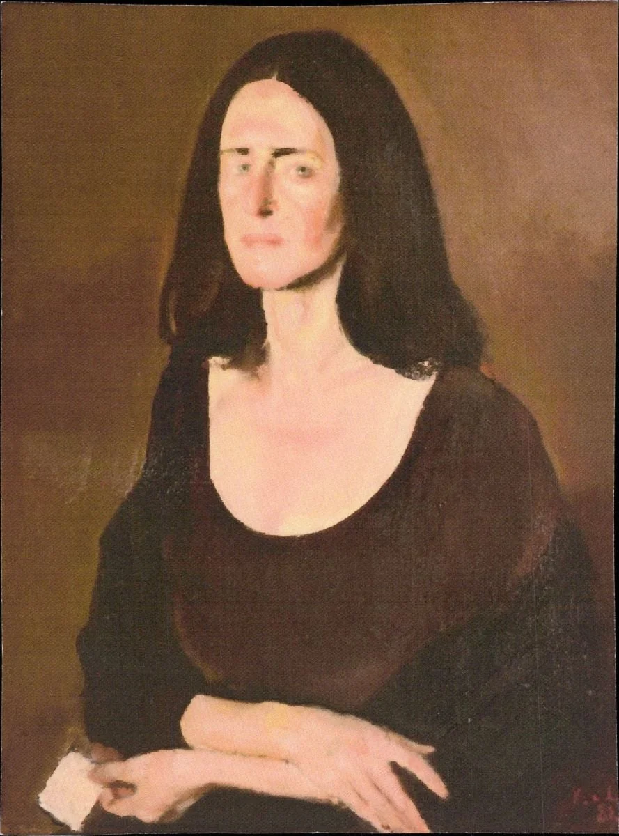 Portret Maria Calleya, detail