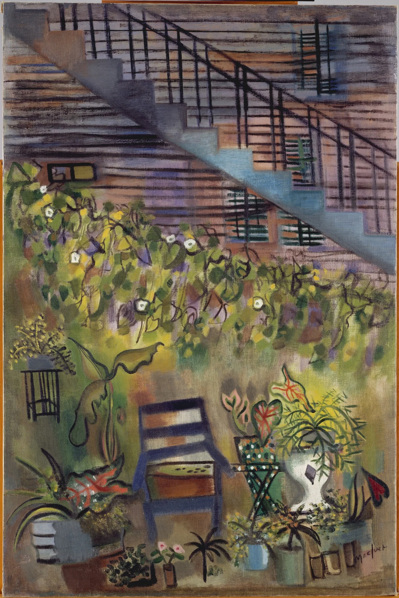 Carey's Backyard, detail