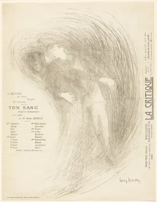 Ton Sang, by Henri Bataille, ink, 1895