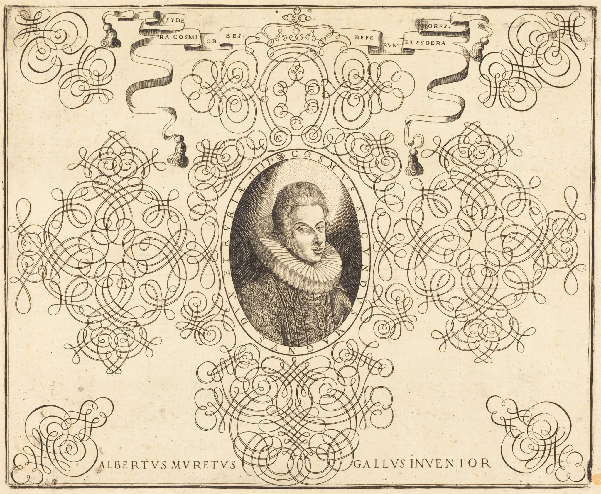 Cosimo II de' Medici, detail