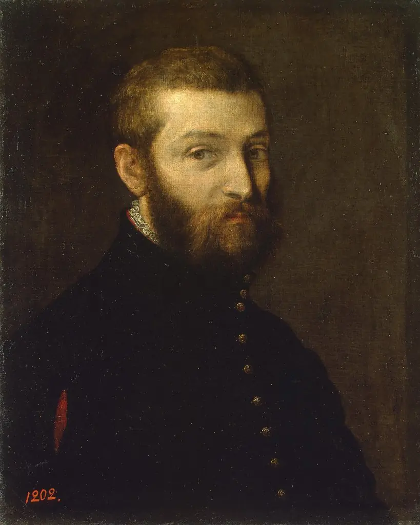 Self-Portrait, by Paolo Veronese, oil, 1560