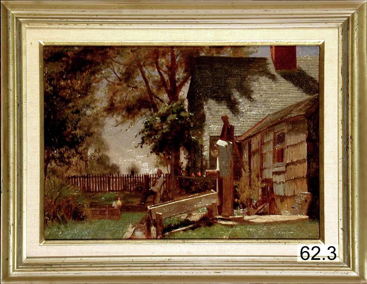 Old House on Long Island, detail