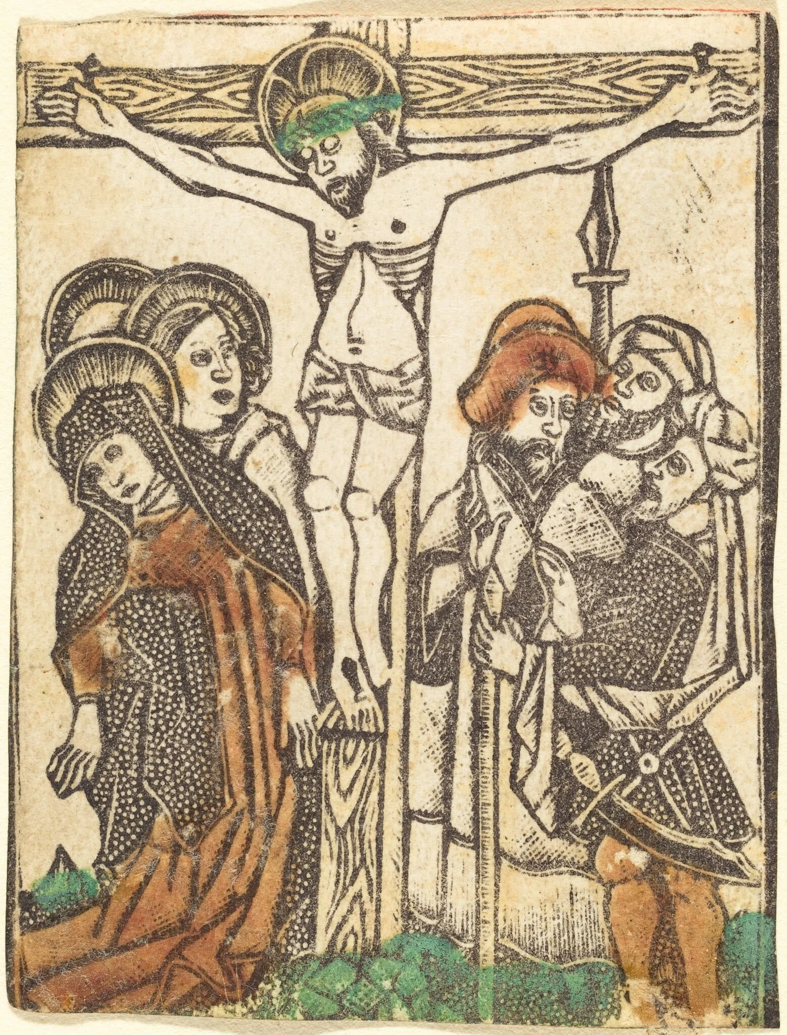 The Crucifixion, detail