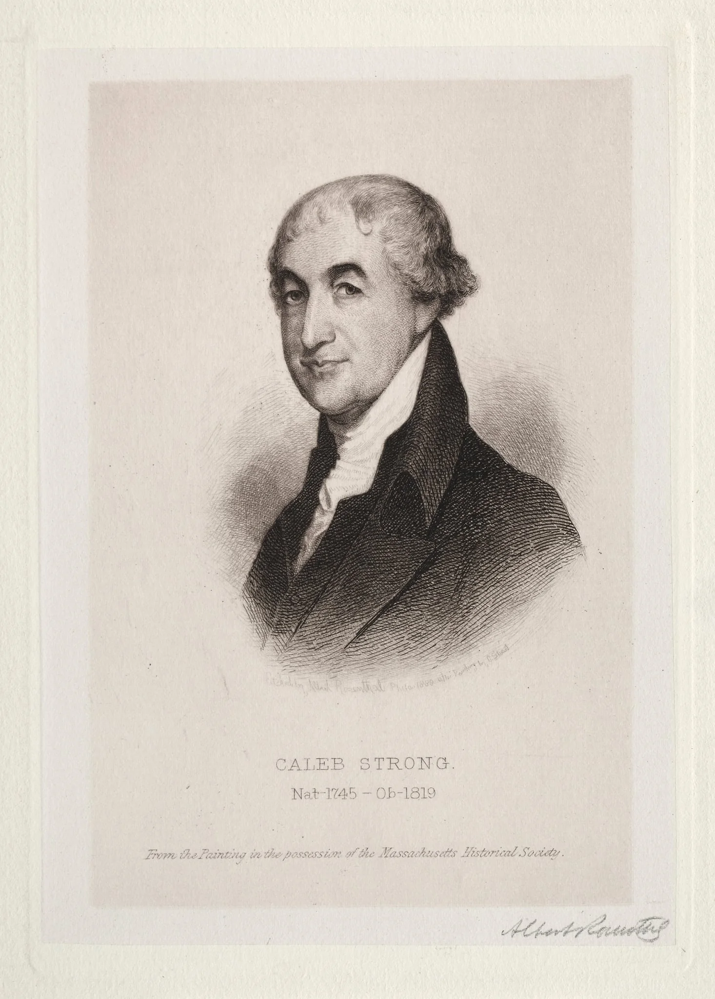 Caleb Strong, detail