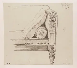 A settee, Macau, by George Chinnery, 16