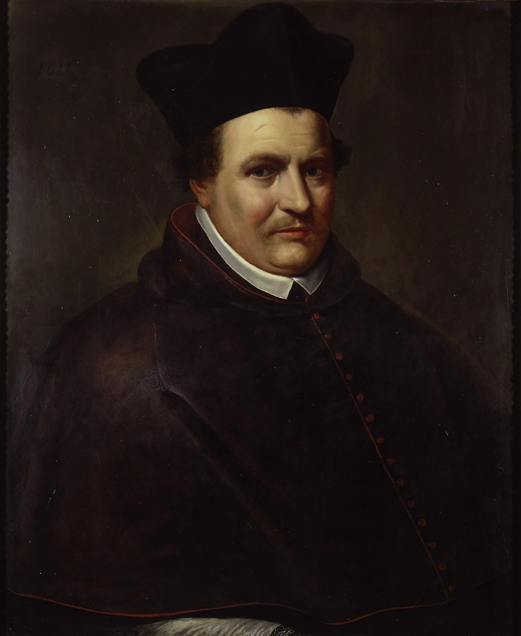 Jan Miraeus, Bishop of Antwerp, detail