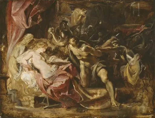 The Capture of Samson, by Peter Paul Rubens, oil, 1610