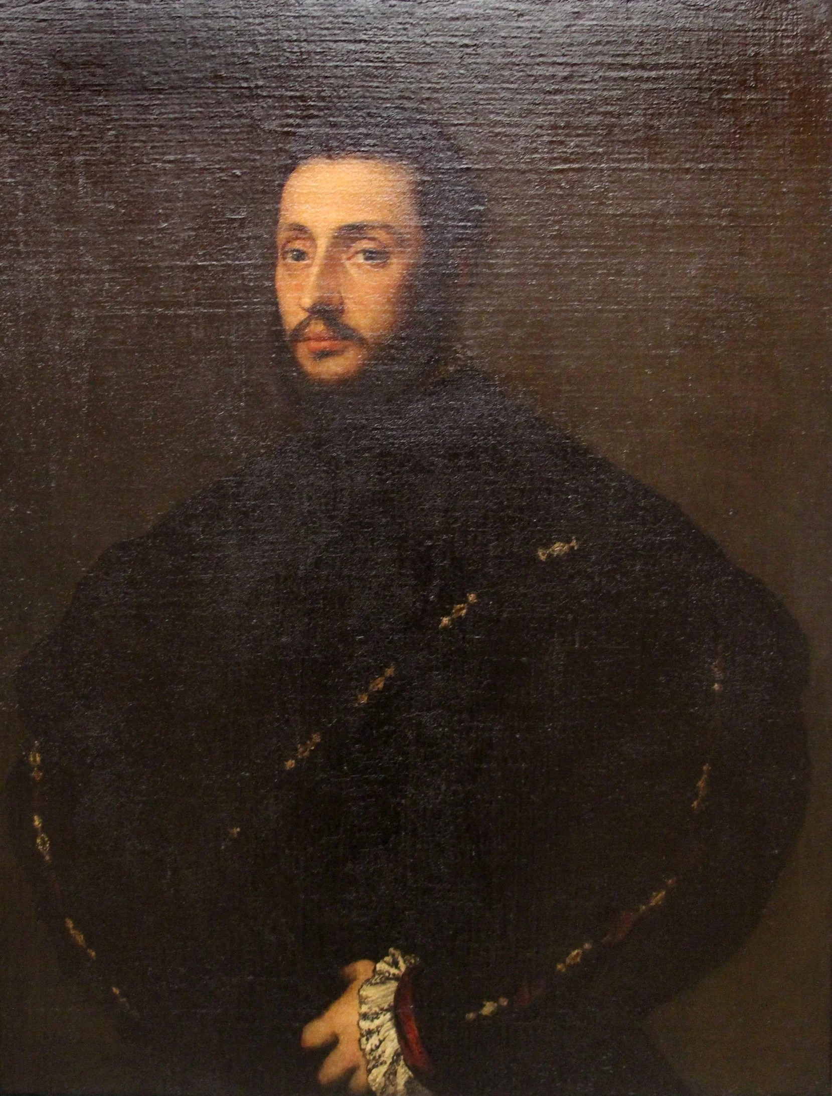 Portrait of a Man, detail