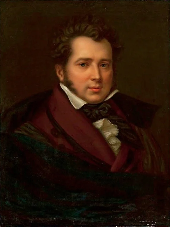 Portrait of Artur Potocki (1788–1832), detail
