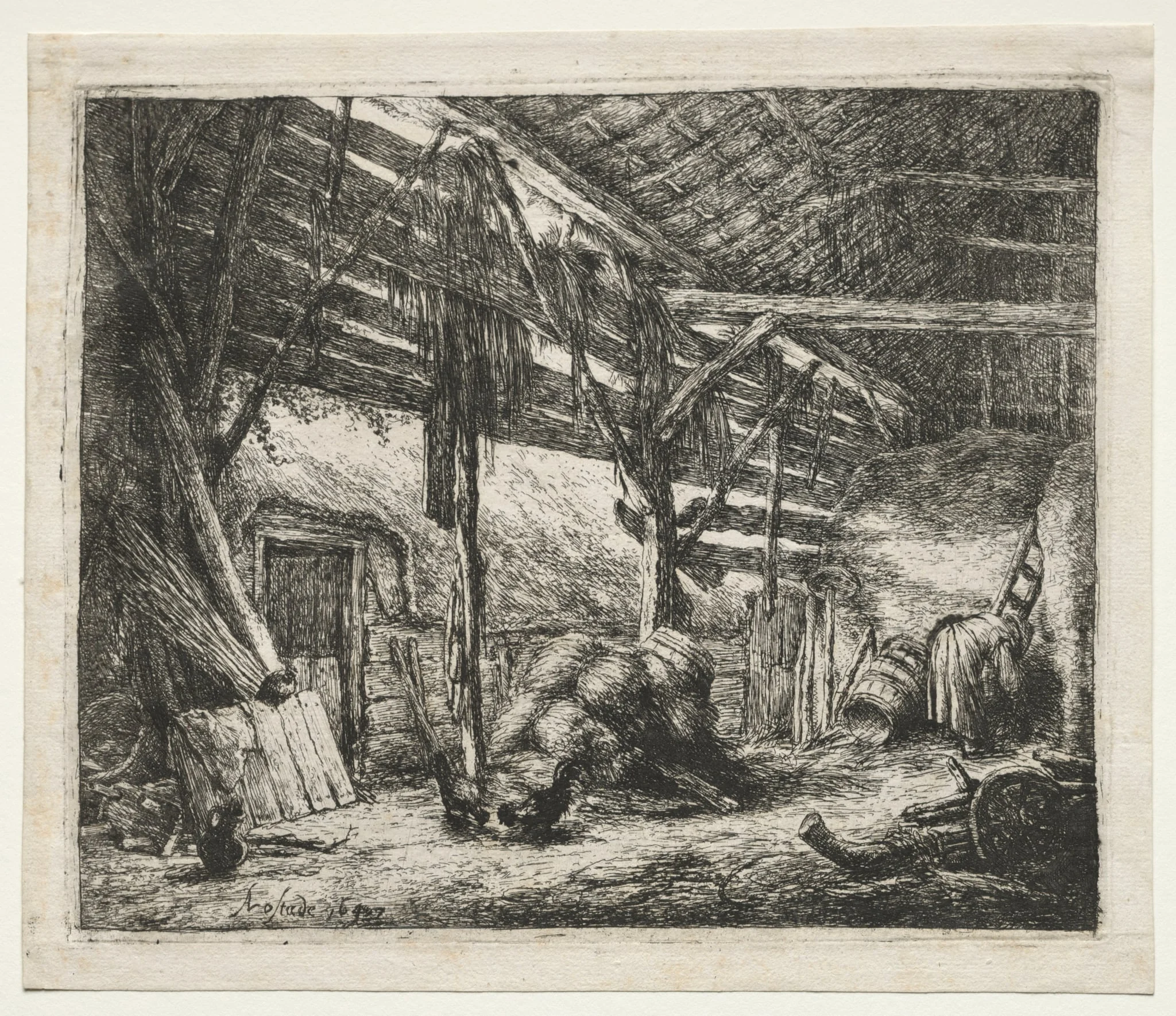 The Barn, detail