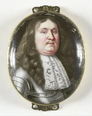 Adolf, Count of Nassau-Dillenburg-Schaumburg (1629-76), by Peter Boy, copper, 1690