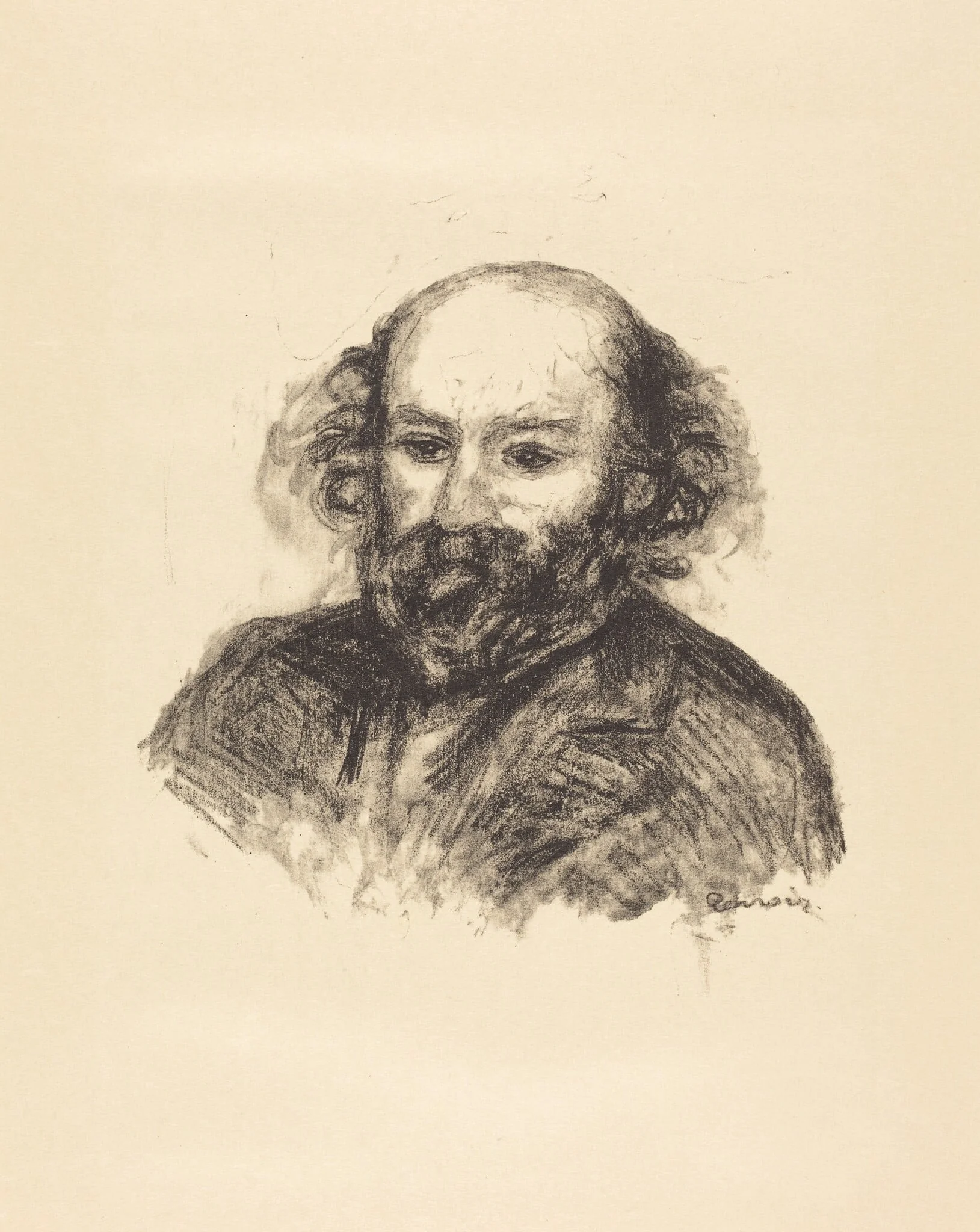 Paul Cezanne, detail