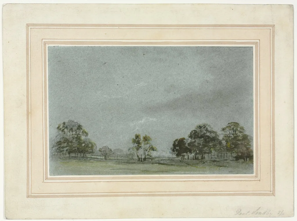 Landscape, by Paul Sandby, 1778