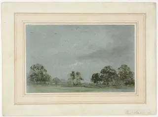 Landscape, by Paul Sandby, 1778