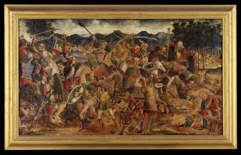 A Battle Scene, detail