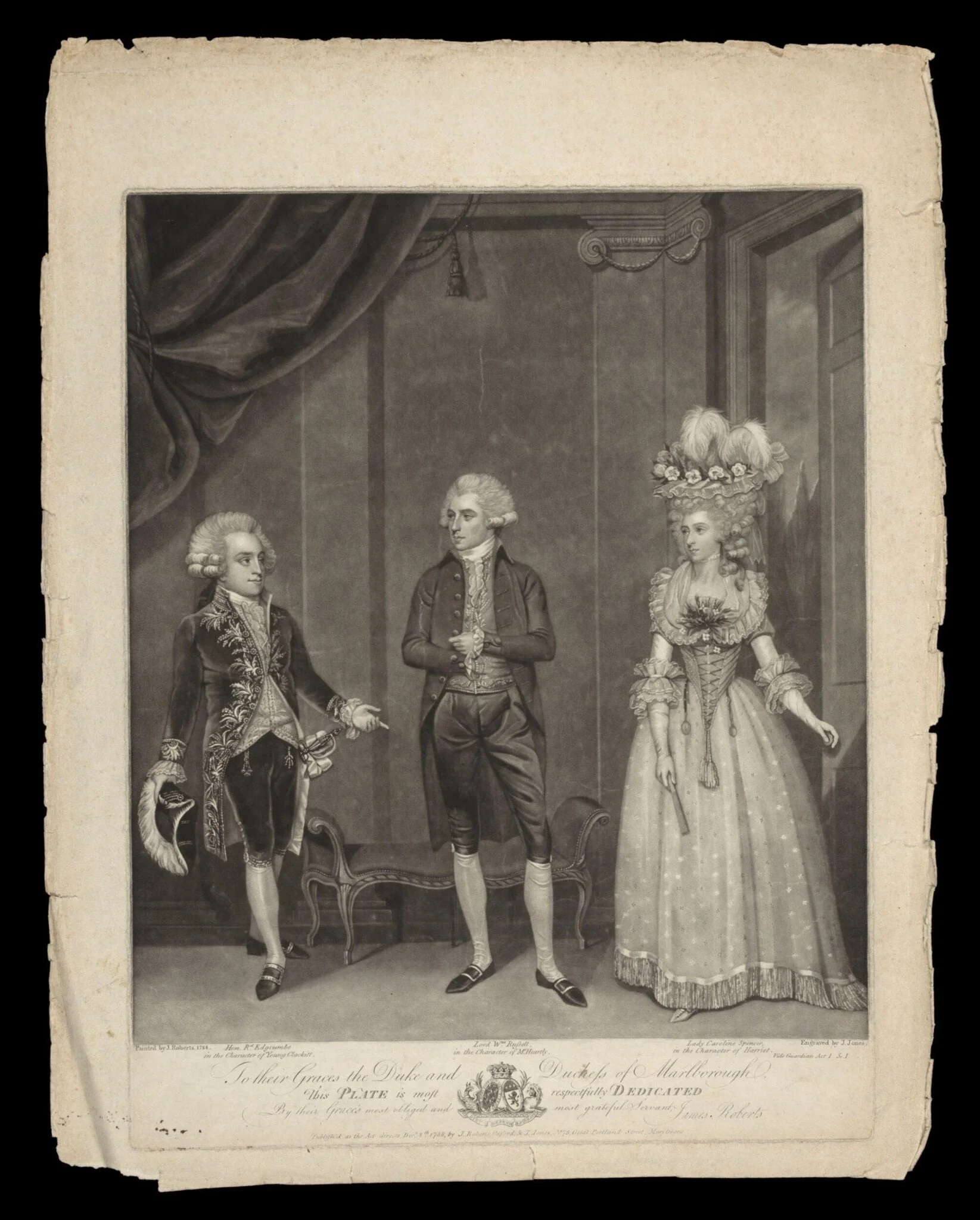 H Beard Print Collection, detail