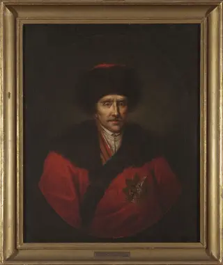 Portrait of Teodor Szydłowski (d. 1796), voivode of Płock, by Marcello Bacciarelli, oil, 1798