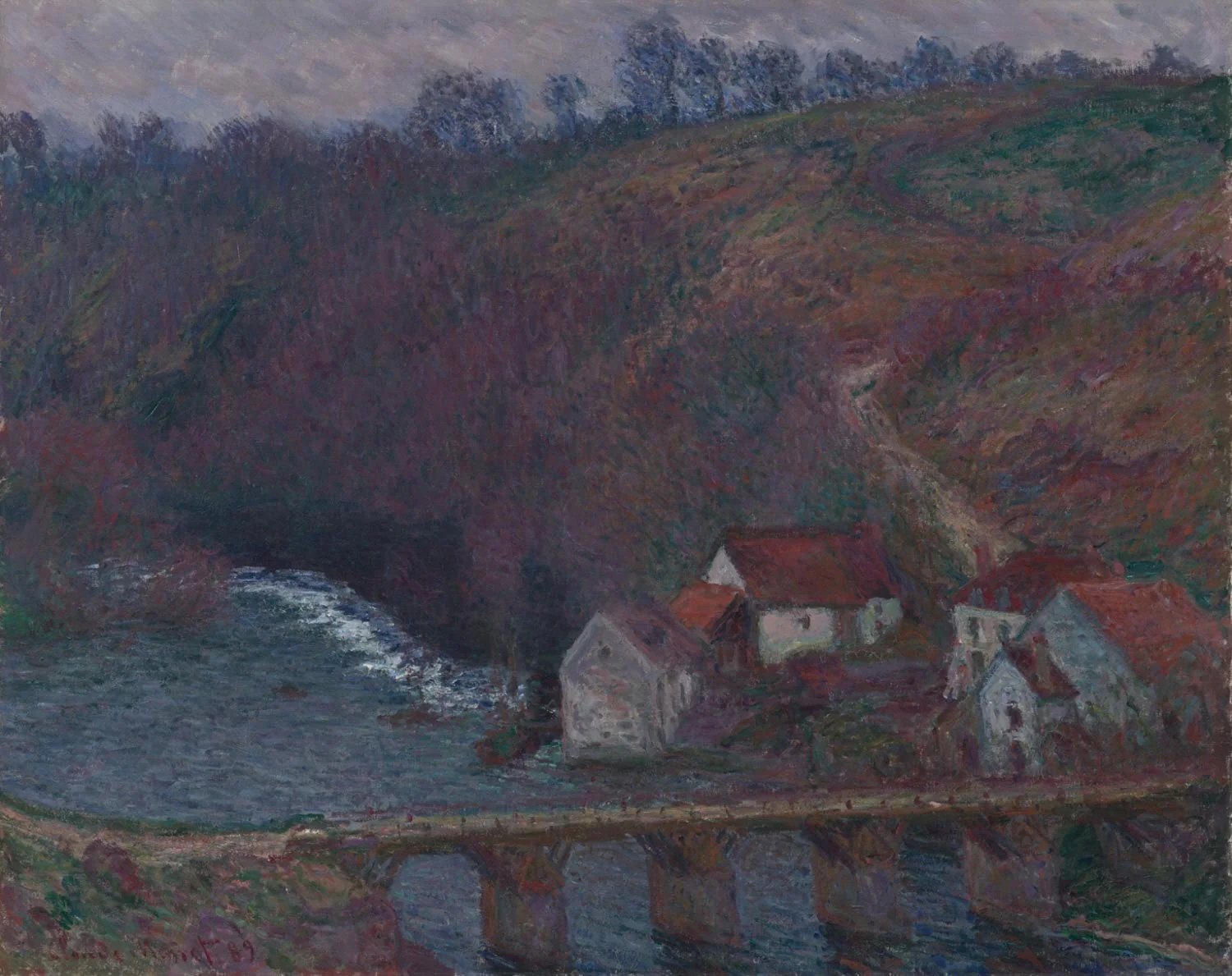 The Grande Creuse at Pont de Vervy, detail