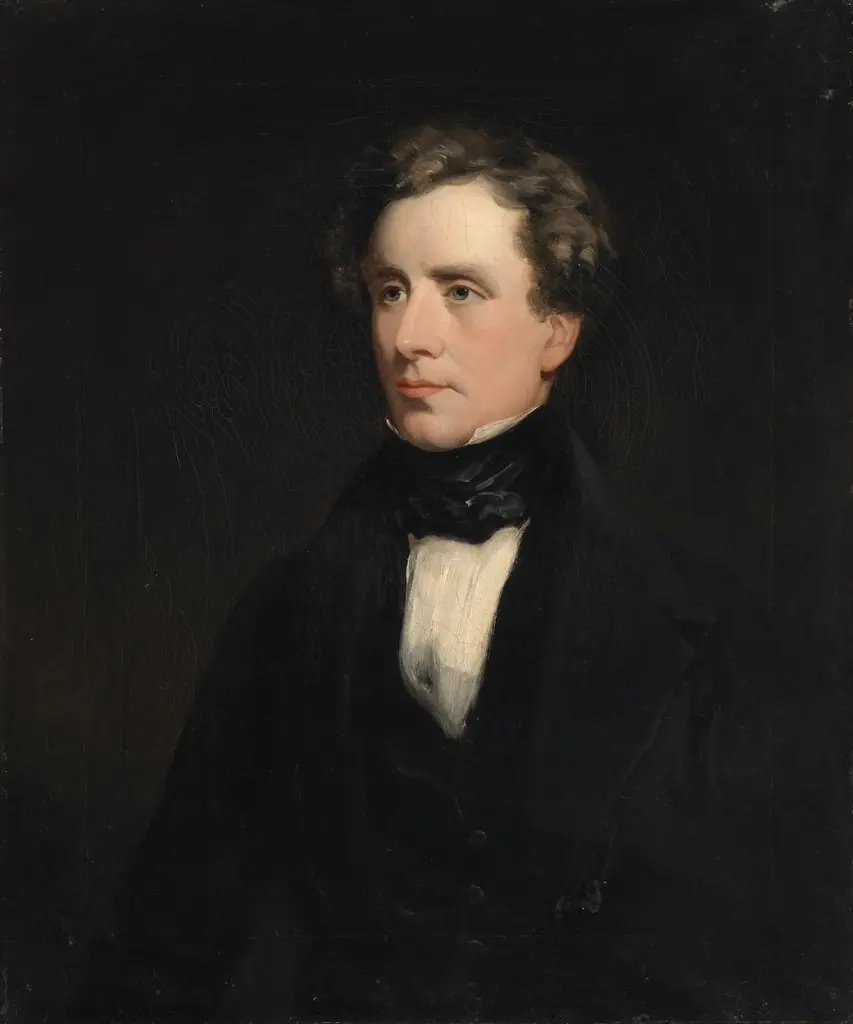 Portrait of Thomas Francis Meagher, 'Meagher of the Sword' (1823-1867), Young Irelander, by George Francis Mulvany, oil, 1849
