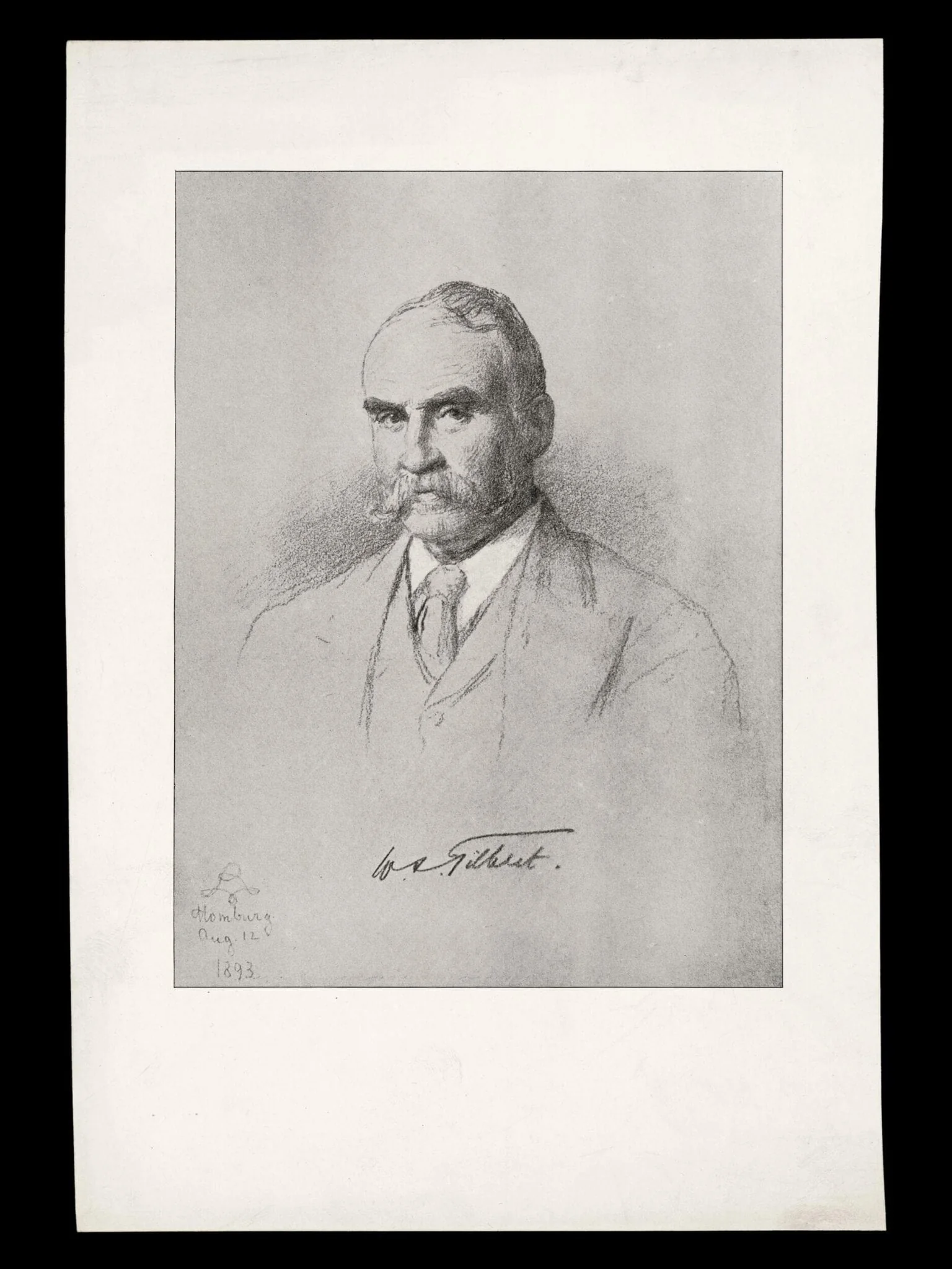 W.S. Gilbert, detail