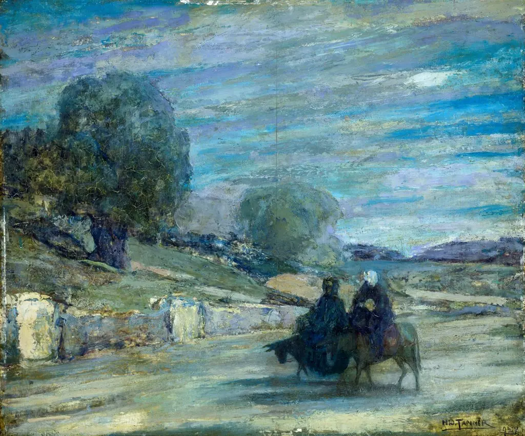 Flight into Egypt, by Henry Ossawa Tanner, unspecified, 1921