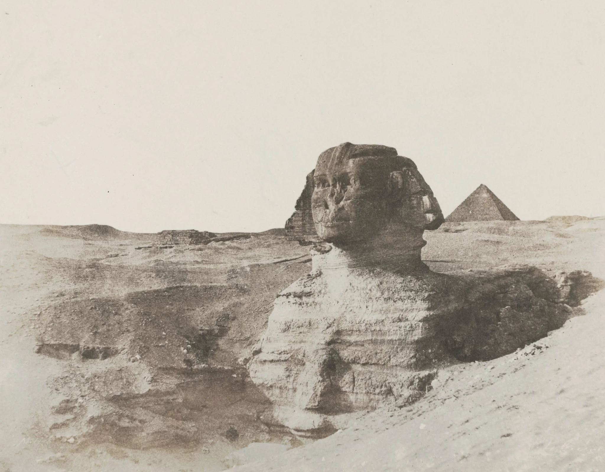 The Sphinx, detail