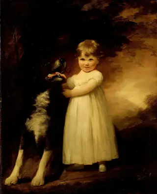 Eleanor Margaret Gibson-Carmichael, by Henry Raeburn, oil, 1802