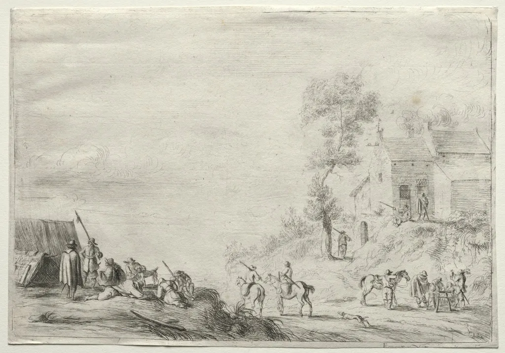 The Outpost, by Robert van den Hoecke, 1635
