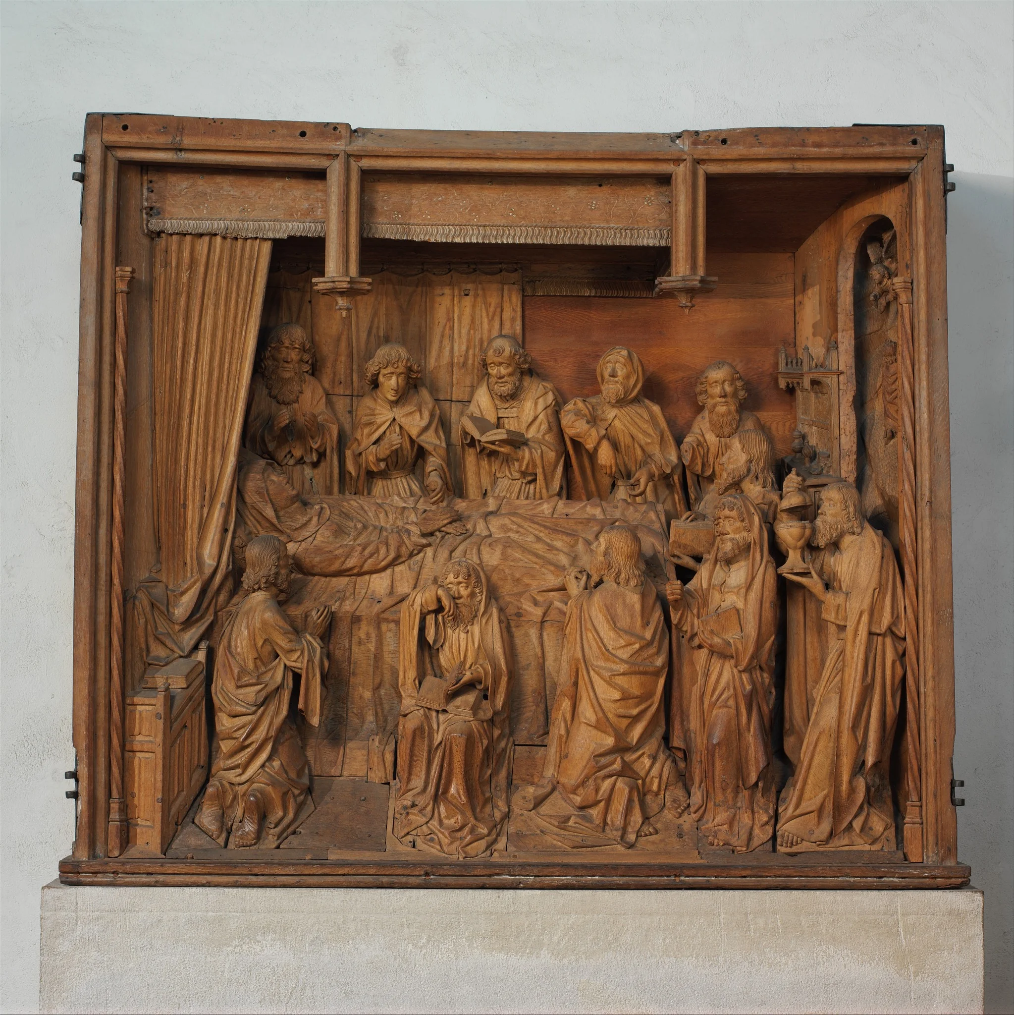 The Death of the Virgin (The Dormition), detail
